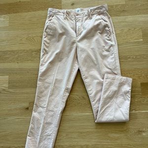 Gap light pink girlfriend chinos